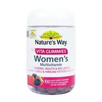 Adult Vita Gummies Women’s Multivitamin Nature's Way 100 viên - Bổ sung vitamin cho phụ nữ