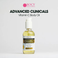 Advanced Clinicals Vitamin C Brightening Body Oil – Dầu dưỡng thể sáng da, mềm mịn