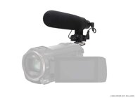 Advanced Super Cardioid Microphone for Panasonic HC-V770K (Stereo/Shotgun) with Dead Cat Wind Muff