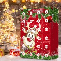 Advent Calendar Kids Christmas  Calendar with Hanging Toys 24pcs