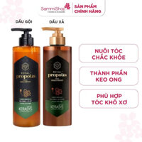 Aekyung Kerasys Dầu gội/ Dầu xả Royal Propolis Green 500ml