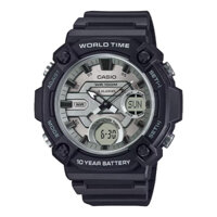 AEQ-120W-7AVDF | Đồng Hồ Casio | Nam | Dây Nhựa | Pin 10 Năm | Chống Nước WR100M