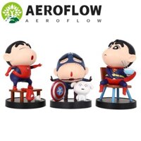 Aeroflow Crayon Shin-Chan Nhân Vật, Siêu Anh Hùng Cos Đồ Chơi Mô Hình Nohara Shinnosuke Hình, Trang Trí Máy Tính Để Bàn Búp Bê PVC Kawaii Hoạt Hình Quà Tặng Sinh Nhật