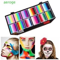Aerogem Body Face Painting Kit, Rainbow Sọc Nhiều Màu Lâu Dài Body Art Painting, Mỹ Phẩm Trang Điểm Chống Thấm Nước Dễ Dàng Làm Sạch Mặt Tranh Bảng Quà Tặng
