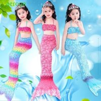 Aerogem Đồ Bơi Nàng Tiên Cá, Quần Áo Đi Biển Đồ Bơi Đuôi Cá Bơi Phù Hợp Với Thiết Kế Thời Trang Ngọt Ngào Đầm Công Chúa Mùa Hè Đi Biển Mặc Đảng