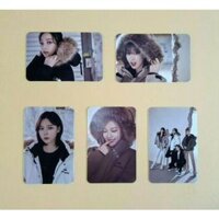 Aespa (☃ 🍎) x EIDER CHÍNH THỨC Photocard - thẻ ảnh nhóm chỉ (Giới hạn)