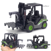 Aetherdecor 1 / 55 Trẻ Em Hợp Kim Xe Nâng Xe Tải Đồ Chơi Quán Tính Ổ Đĩa Chết Phuộc Xe Tải Đồ Chơi Xây Dựng Thực Tế Xe Nâng Giáo Dục Mô Hình Cần Cẩu Tập Đi Bé Trai Quà Tặng