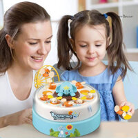 Aetherdecor 1 Bộ Trẻ Em Trò Chơi Câu Cá Điện Tử Xoay ic Voi Bó Hoa Ong Bắt Đồ Chơi Tập Trung Huấn Luyện Cha Mẹ-Con Trò Chơi Bảng Tương Tác Bé Trai Bé Gái Quà Tặng