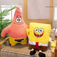 Aetherdecor 2 Chiếc Thú Nhồi Bông Sang Trọng Gối Hoạt Hình Búp Bê Mềm Mại Cuddly Plushie Lông Tơ Ôm Gối Cho Trẻ Em Người Lớn Đệm Hỗ Trợ Thắt Lưng Giảm Căng Thẳng Bạn Bè Có Thể Cố Định