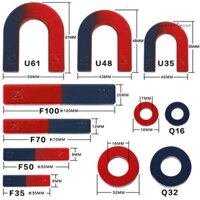 Aetherdecor 9 Chiếc Kid U / Bar / Ring Vật Lý Thí Nghiệm Khoa Học Hỗ Trợ Giảng Đồ Chơi Giáo Dục