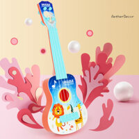 Aetherdecor Kids Ukulele Hợp tác tay mắt Tương tác giữa cha mẹ và con cái Quà tặng cho trẻ em Ukulele trẻ em với bánh răng điều chỉnh cho trẻ em