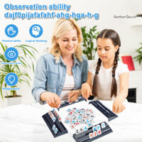 Aetherdecor Rummy Cube Game Với 4 Giá Đỡ / Khay Trẻ Em Người Lớn Cổ Điển Rummy Gạch Trò Chơi Giáo Dục Nhiều Người Chơi Mahjong Board Point Game