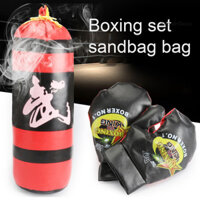 Aetherdecor Trẻ Em Boxing Set Túi Đấm Thể Thao Thể Dục Găng Tay Mini Đồ Chơi Giải Nén