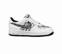AF1 Dior – Giày Nike Air Force 1 Dior Đế Đen Rep 1:1 nam, nữ