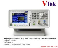 AFG1022: 25Mhz, 2 kênh,  Máy phát xung Tektronix