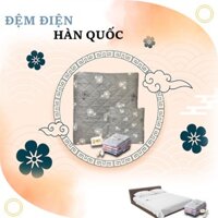 ⚡️Flash sale⚡️ Đệm Sưởi Điện, Chăn Điện Vải Cotton Hàn Quốc Hanil Cam Kết Hàng Chính Hãng, Sưở