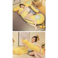 ❤️Free Ship❤️ Gối ôm gấu bông con vịt dài siêu cute đáng yêu - hàng đúng chất lượng