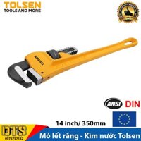 ⚜️FREESHIP⚜️ Mỏ lết răng, kìm nước TOLSEN 18 inch/ 450mm - Tiêu chuẩn xuất khẩu Châu Âu