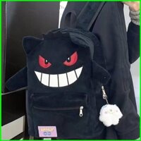 Ag1 Pokemon Gengar Ba Lô Cho Học Sinh Dung Tích Lớn Nhẹ Đa Năng Nữ Anime Hoạt Hình Schoolbag Túi