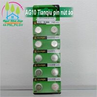 AG10 Tianqiu pin nút áo