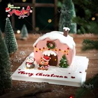 AG2427 - Bánh kem ngôi nhà giáng sinh