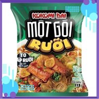 agaga Mì Kokomi Đại Một Gói Rưỡi Sườn Hành Phi - Thùng 30 Gói x 113G
