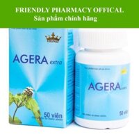 Agera Extra Kingphar - Hỗ Trợ Điều Trị Viêm Mũi, Viêm Xoang (Lọ 50 Viên)