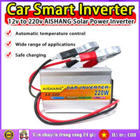 ⚡️Giá sỉ⚡️Bộ kích điện -chuyển nguồn 12V DC sang 220V AC 220W ASHANG 220w-biến tần,chuyển đổi điện áp