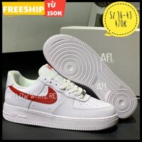 ✔️GIÀY THỂ THAO AF1 LOW WHITE RED/ BLACK  GIẢM GIÁ 20 %  . :