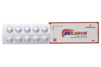 Agicarvir 0.5mg điều trị bệnh nhiễm virus gan B