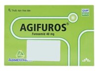 Agifuros 40mg (Furosemid) – Lợi tiểu mạnh, giảm phù, hạ huyết áp hiệu quả