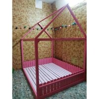 ✔️Giường trẻ em  | Giường hình ngôi nhà  |Hàng sịn giá tại xưởng Đông Anh