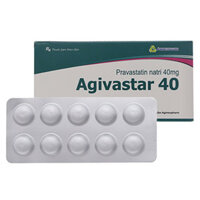 Agivastar 40mg dùng để dự phòng tiên phát, dự phòng thứ phát