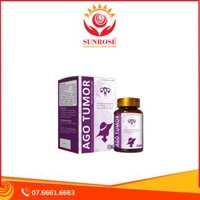 Ago Tumor - Viên Uống Hỗ Trợ Cải Thiện U Xơ Tử Cung & U Xơ Tuyến Vú Ở Phụ Nữ( Hộp 50 viên)