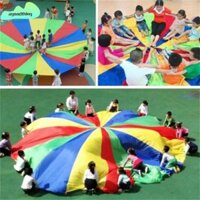 Agoodthing Cầu Vồng Ô Trẻ Em Quà Tặng Trò Chơi Đồ Chơi Đường Kính 2-6M Jump-Sack Ballute Chơi