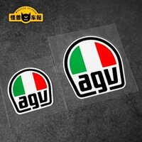 Agv46 Rossi Mũ Bảo Hiểm Miếng Dán Xe Máy Phản Quang Miếng Dán Xe Sửa Đổi Xe Điện Trang Trí Độc Đáo