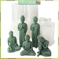 Ah Tượng Khuôn 3D Nhựa Khuôn Silicon Cho DIY Thạch Cao Làm Máy Tính Để Bàn Trang Trí Nhà Cửa