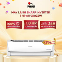 [AH-X10ZEW] - [MIỄN PHÍ GIAO LẮP] - Máy lạnh Sharp Inverter 1HP AH-X10ZEW