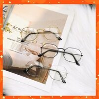 AH146 MẮT KÍNH GIẢ CẬN NGỐ LỤC GIÁC CỰC ĐẸP