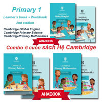Aha - Sách Cambridge 2nd 2021 - Global English, Primary Science, Primary Math - Combo Stage 1 - Sách màu - Chính hãng