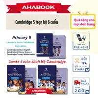 Aha - Sách Cambridge 2nd 2021 - Global English, Science, Math - Combo Stage 5 - Sách màu - Chính hãng