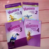 Aha - Sách Cambridge Movers 1-2-3-4 (4 cuốn) - Tái bản