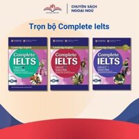 Aha - Sách - Trọn bộ Complete Ielts - In gộp student's book & work book (có đáp án)-Sách màu - Tái bản