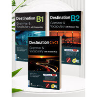 Aha - Sách Trọn Bộ Giáo Trình Destination Grammar & Vocabulary B1, B2, C1&C2 (Kèm Đáp Án - App Học Online) -Tái bản