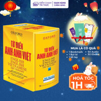 Aha - Sách - Từ Điển Anh Anh Việt Phiên Bản Bìa Cứng Màu Vàng - Tái bản