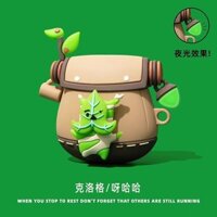 Ahahaha Zelda Kloro Ba lô AirPods1 / 2 / 3 Vỏ tai nghe Bluetooth không dây Apple thế hệ Pro2