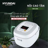 ☑️Hàng Chính Hãng☑️Nồi Cơm Điện Cao Tần Cao Cấp HDE 2202R/W 1.5L Bảo Hành 12 Tháng