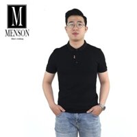 ⭐️HÀNG LOẠI 1⭐️Áo thun nam cotton có cổ co giãn 4 chiều - Áo polo nam xuất xịn, chất mát ôm body MENSON M-6721  ྇ '