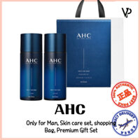 [Ahc] Chỉ dành cho Nam, Bộ chăm sóc da, Túi mua sắm, Mực da, Bộ quà tặng cao cấp
