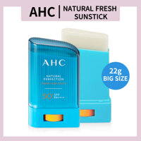 [AHC] Que Kem Chống Nắng AHC NATURAL PERFECTION FRESH SUNSTICK 22g Phiên Bản Mới Cập Nhật | SPF50+ PA++++ Bảo Vệ Chống Tia UV Mạnh Mẽ | Không Gây Nhờn / Hoàn Thiện Mịn Màng / Dành Cho Mặt và Cơ Thể | Sản Phẩm Mới Nhất của AHC